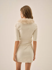 Maura Knit Cardigan — Cream