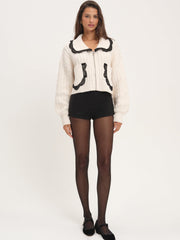 Tierra Knit Jacket — Cream