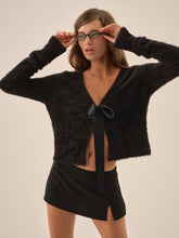Tayla Knit Cardigan — Black