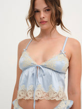 Jaden Sleep Top — Dusty Blue