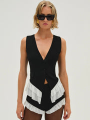 Noemie Vest — Black