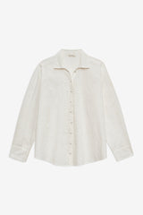 Handkerchief Button-Up Shirt — White