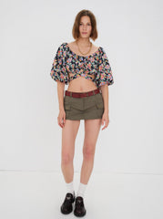 Tate Crop Top — Multi