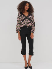 Clarisse Blouse — Black