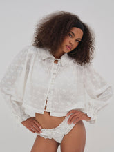 Edie Eyelet Top — White