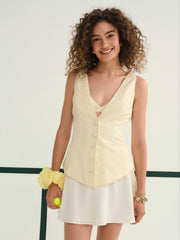 Elanah Vest — Yellow