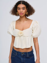 Valencia Top — Cream