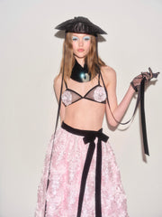 Nicolette Bra Top — Pink