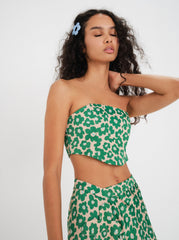 Cooper Corset Top — Green