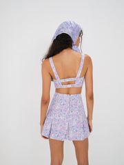 Lou Crop Top — Purple