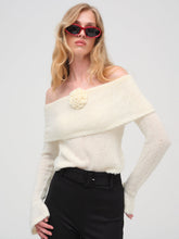 Aspen Knit Top — Cream