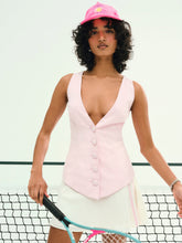 Elanah Vest — Pink