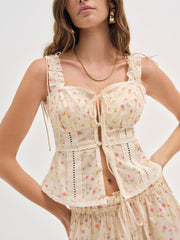 Morgan Top — Peach