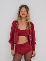Fiona Cardigan — Red