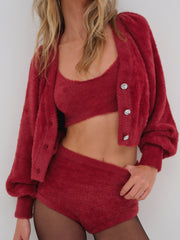 Fiona Cardigan — Red
