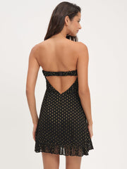 Teagan Mini Dress — Black