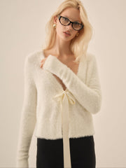 Tayla Knit Cardigan — Cream
