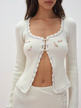 Pheobe Knit Top — Cream