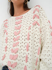 Laurel Oversized Sweater — White