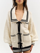 Marina Knit Cardigan — Tan