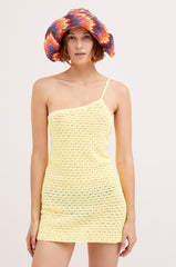Charlotte Mini Dress — Yellow