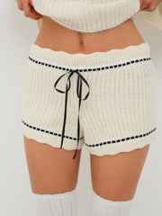 Jeannette Sleep Short — Cream