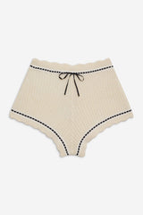 Jeannette Sleep Short — Cream