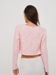 Isabeau Cardigan — Pink