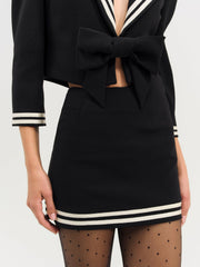 Josie Micro Mini Skirt — Black