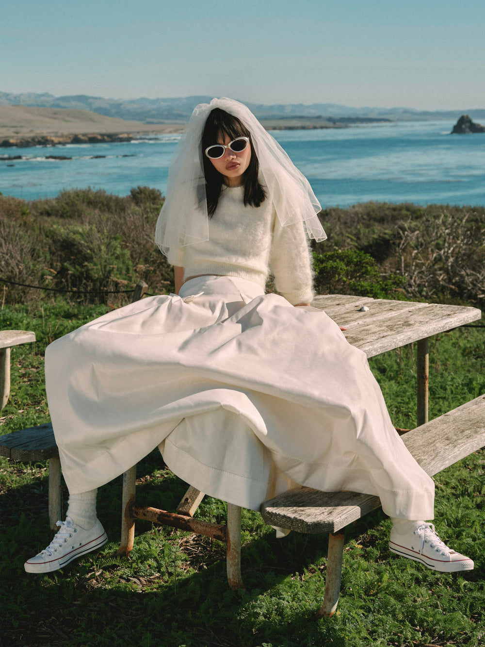 Orsa Maxi Skirt — White