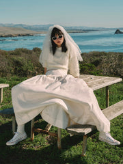 Orsa Maxi Skirt — White