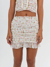 Elodie Mini Skirt — Yellow