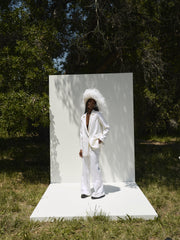 Ruth Wide-Leg Pant — White