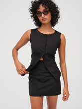 Shawna Mini Skirt — Black