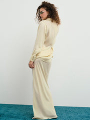 Clarabell Maxi Skirt — Yellow