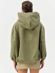 Alessia Pullover Jacket — Green