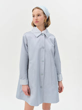 Leslie Button-Up Jacket — Blue