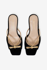 Grace Mule Heel — Black