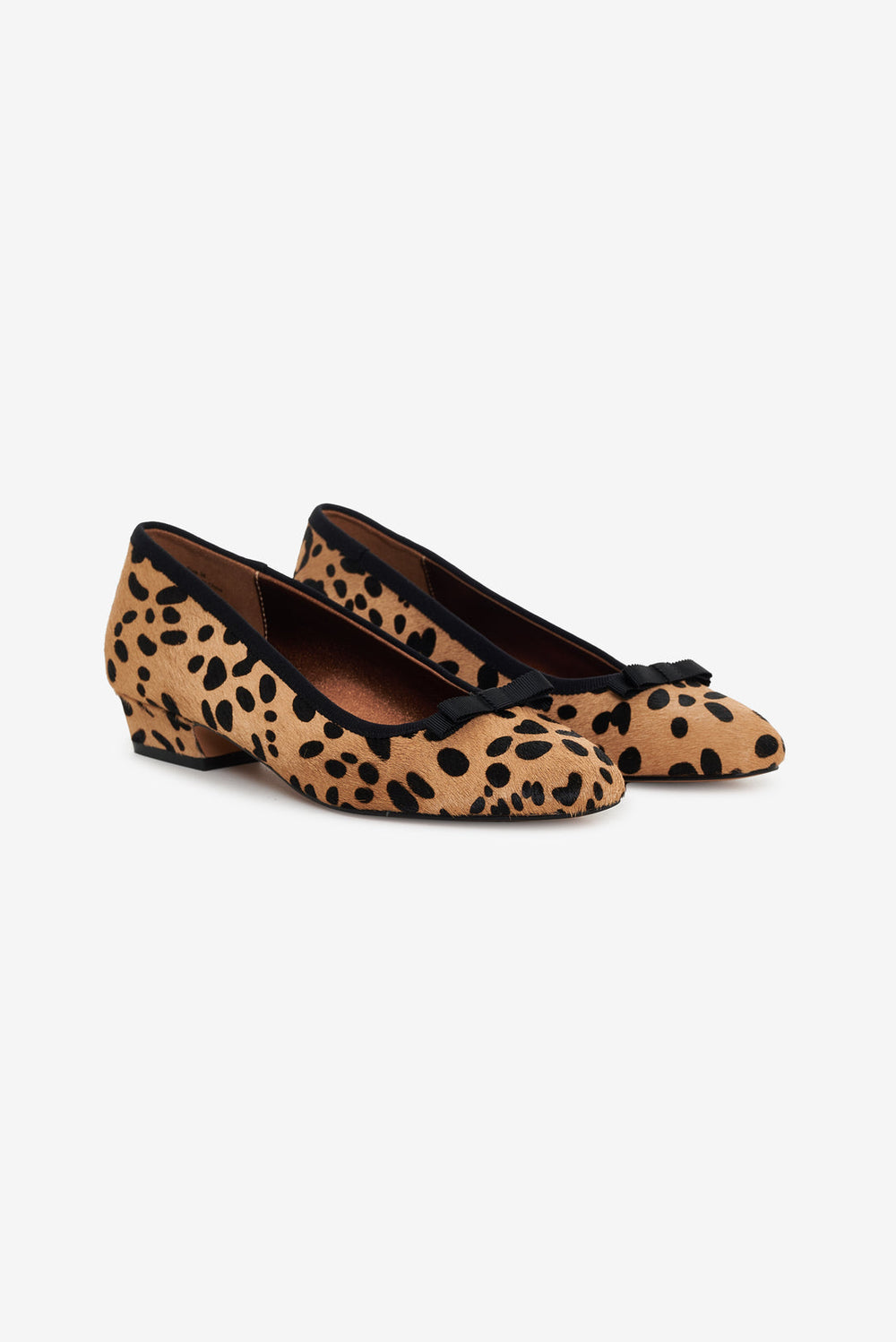 Lucia Ballet Pump — Brown