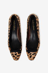 Lucia Ballet Pump — Brown