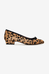 Lucia Ballet Pump — Brown