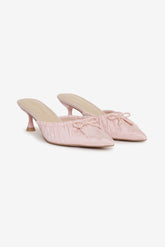 Colette Mule Heel — Pink