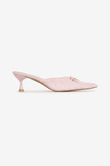 Colette Mule Heel — Pink