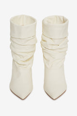 Verbana Slouch Boot — Cream