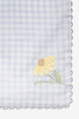 Bluebell Gingham Napkins — Blue