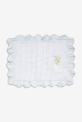 Bluebell Gingham Placemats — Blue