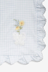 Bluebell Gingham Placemats — Blue