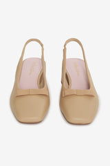 Josie Mule Heel — Nude