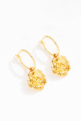 Rosie Hoop Earrings — Gold