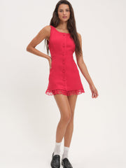 Venus Mini Dress — Red